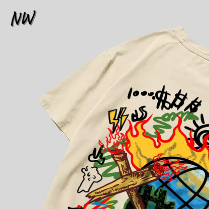 Camiseta NW $ociedade em Chamas